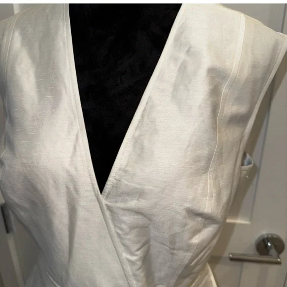 Acler Ellenbrook Asymptomatical White Maxi Dress 8US